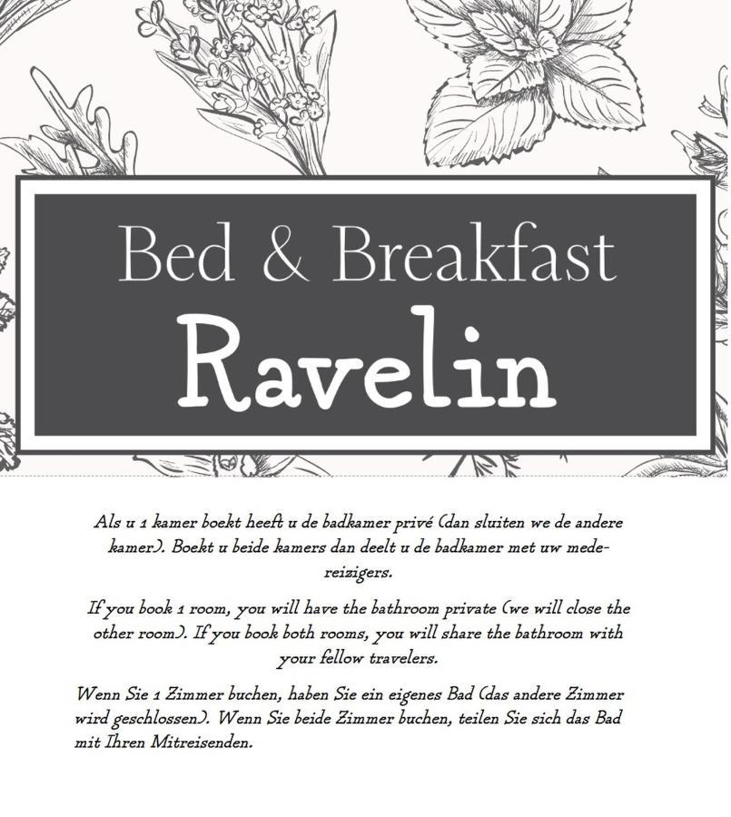 Bed & Breakfast Ravelin Rees Ngoại thất bức ảnh